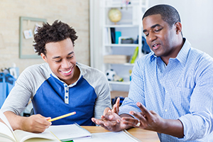 grandparent mentors teen